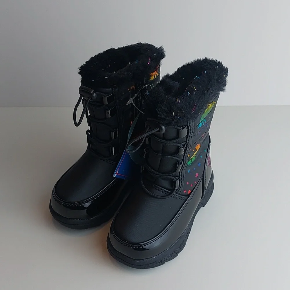 totes Reena Toddler Girls Waterproof Snow Boots size 6‎ M